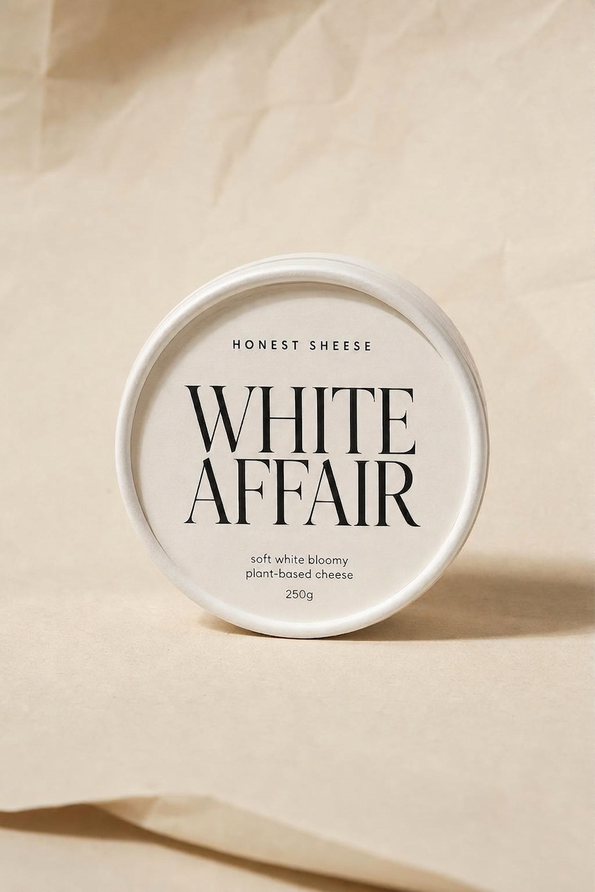Honest Sheese The White Affair packaging